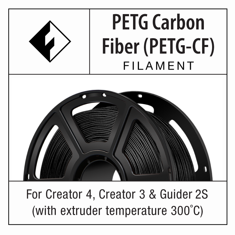 FlashForge PETG Carbon Fiber (PETG-CF) Filament 1 KG – FlashForge USA