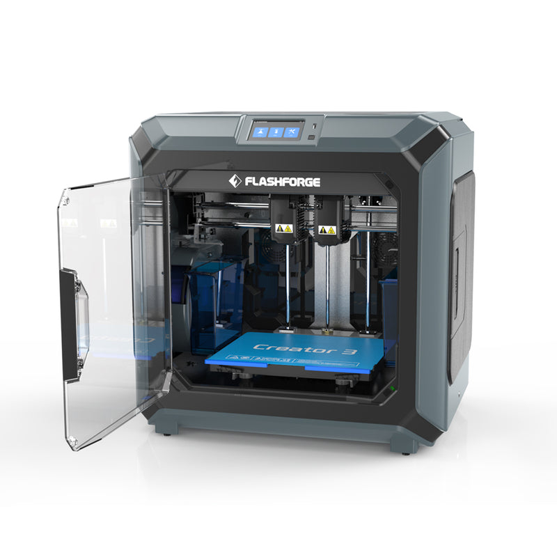 FlashForge Creator MAX 2 Independent Dual Extrusion 3D Printer - Matte  Black