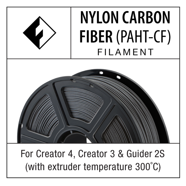 FlashForge Nylon Carbon Fiber (PAHT-CF) Filament 1 KG