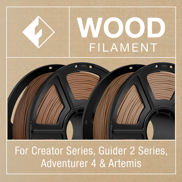 FlashForge Wood Filament 1 KG – FlashForge USA